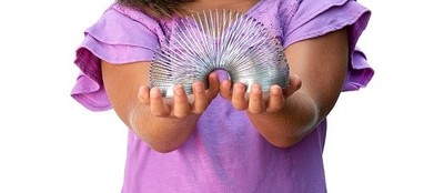 1 - NEW Classic Original Slinky Silver metal slinky - STAIR