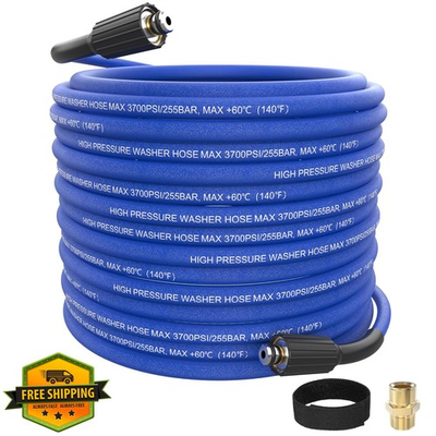 #ad Mechura 100ft Blue Pressure Washer Hose $94.99
