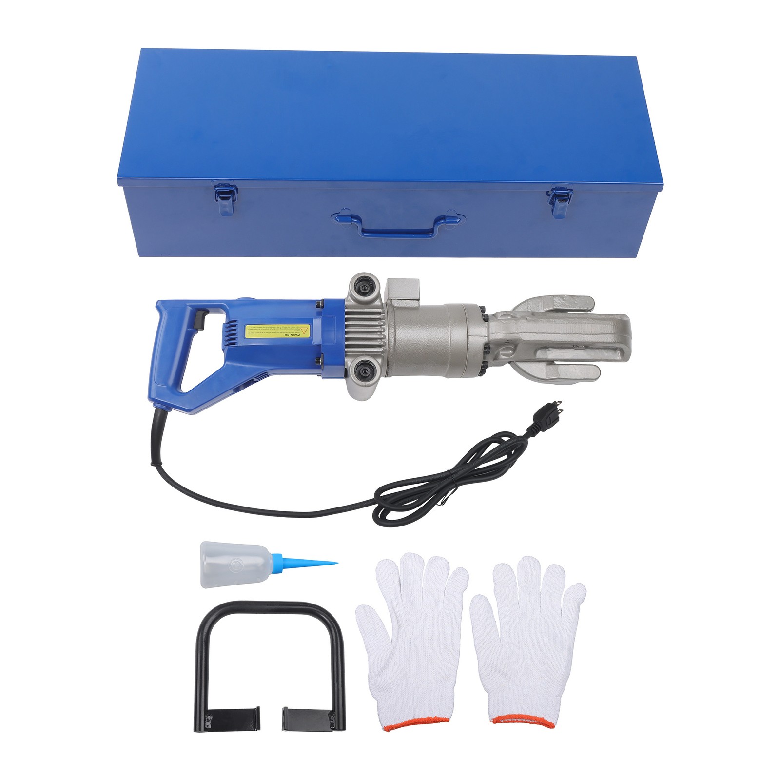 1500W Portable Electric Hydraulic Rebar Bender up to 3/4 Inch #6 (6-20mm) Rebar