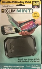 Slim Mint Wallet Ultra-Thin RFID-Blocking, AS-SEEN-ON-TV, ID Theft Protection