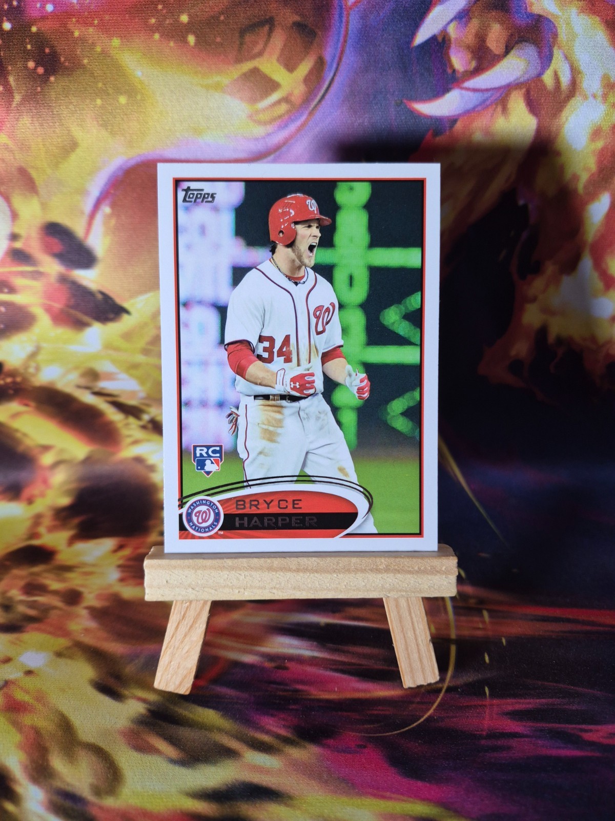 2012 Topps - Image Variation Bryce Harper #661 White Jersey (RC)