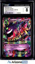Pokemon 2014 M Gengar EX 35/119 Holo Phantom Forces CGC 8 on eBay