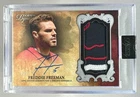 Freddie Freeman 2022 Topps Dynasty #DAP-FF5 Black GU Patch Auto 4/5