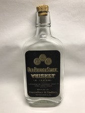 1890’s Augustus Guenther & Molier Old Private Stock Whiskey Bottle Sandusky Ohio