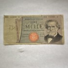 Italy 1000 Lire "Mille" Banca d'Italia Banknote - Circulated — photo 1
