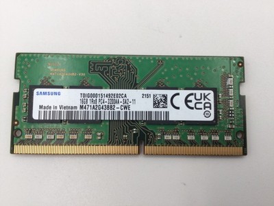 Samsung 16GB (1x16GB) 3200MHz DDR4 M471A2G43BB2-CWE 1Rx8 PC4-3200AA-SA2-11 RAM