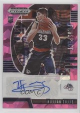 2020 Panini Prizm Draft Picks Prospect Pink Ice Killian Tillie #PA-KT Auto 10il