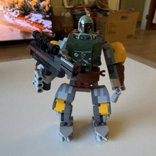 LEGO Star Wars Boba Fett Mech Buildable Star Wars Action Figure, Posable Mech