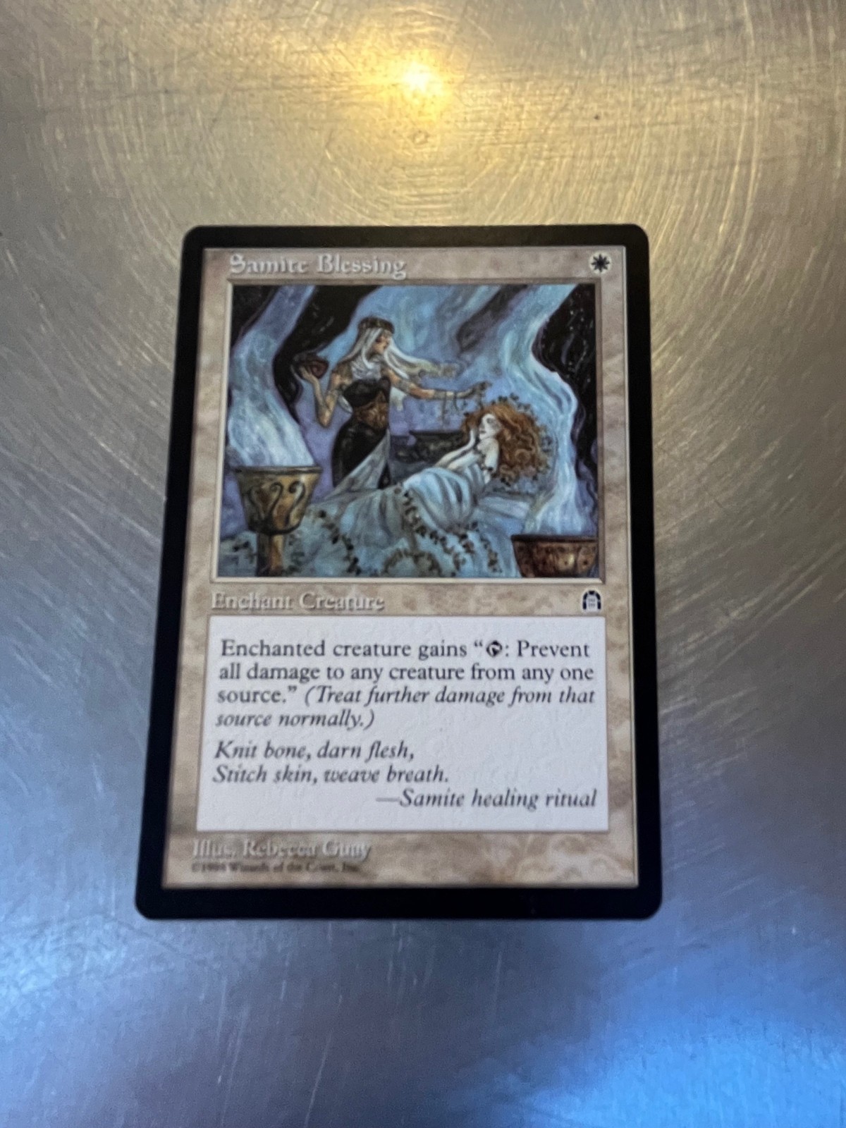 Samite Blessing LP 1998 Stronghold Vintage Magic Cards, COMBINED SHIPPING