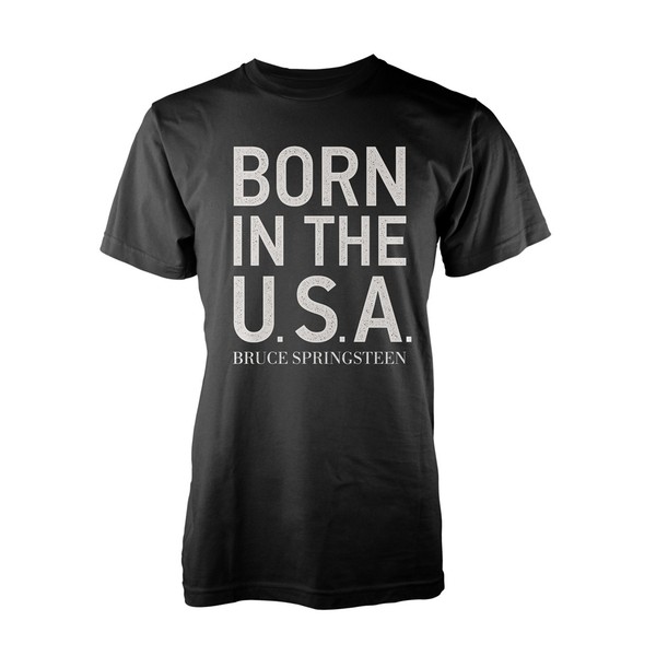 Bruce Springsteen - Born IN THE USA Black T-Shirt Large-image