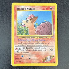 Pokemon TCG Blaine's Vulpix 65/132 Gym Heroes Unlimited Lightly Played on eBay