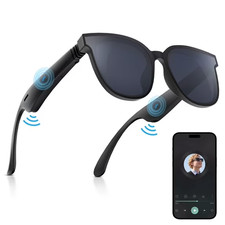 Bluetooth Glasses for Men & Women, AI Smart glasses Music Sunglasses with Open