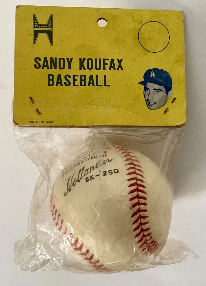 Paquete de imágenes de béisbol holandés Sandy Koufax FIRMATURE sin abrir Foto 2 de 4