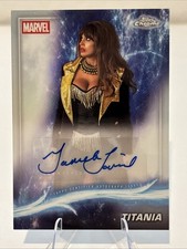 2025 Topps Chrome Marvel Studios Auto Jameela Jamil As Titania #AA-JJ