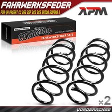 2x Federn Fahrwerksfeder Vorne für VW Passat CC 362 357 3C2 3C5 Skoda Superb II