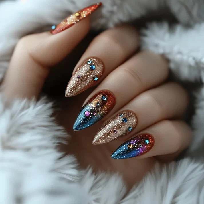 Secret Box Nagel Design Mystery LED UV Gel NailArt Acryl Gel Nagellack Set Color - Bild 3 von 4