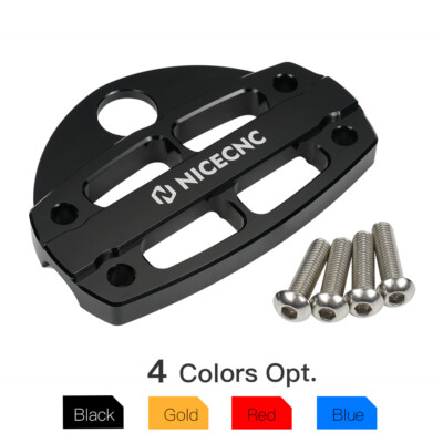 NICECNC Handlebar Clamp Mount Bracket & Key Guard For Yamaha Raptor 700 700R SE