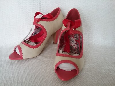 New Joe Browns Ambrosia Ribbon Tie High Heel Shoes UK Size UK