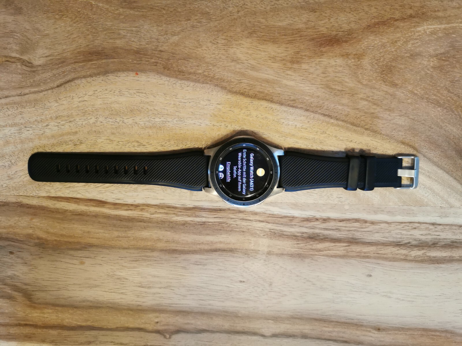 Samsung Galaxy Watch SM-R800 46mm Bluetooth Smartwatch - Silber online  kaufen | eBay