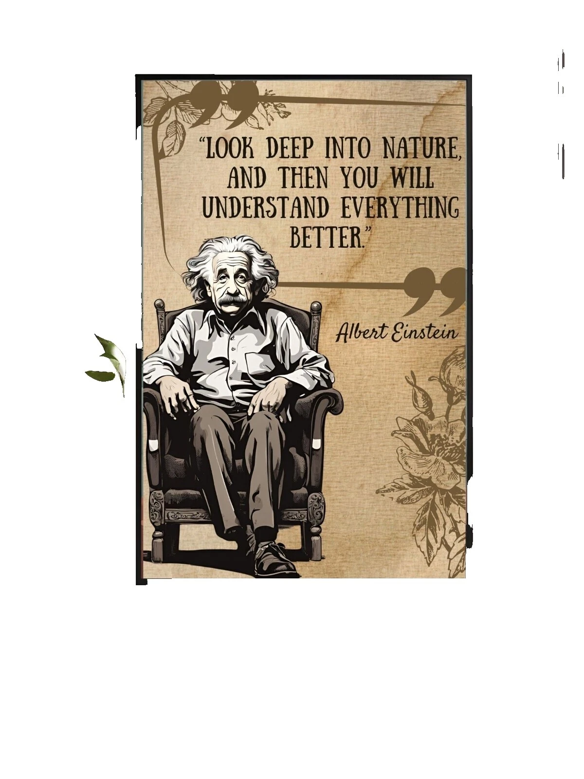 Плакаты с изображением Эйнштейна для оформления интерьера