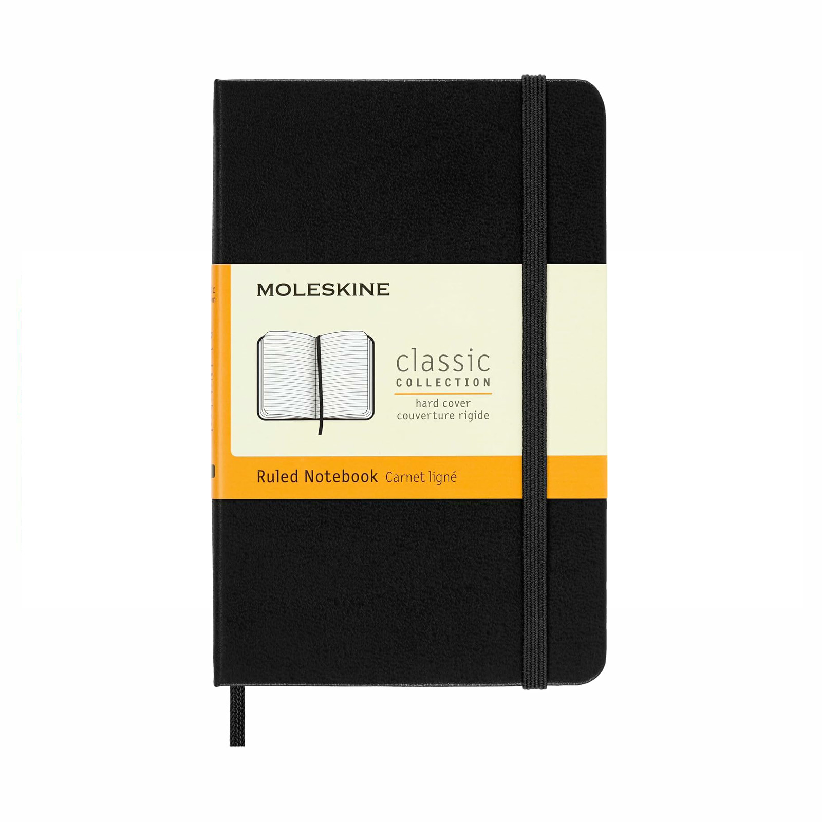 Pocket Hardcover Ruled Notebook Black Moleskine - Image 6