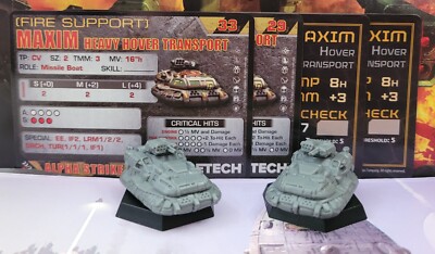Battletech Maxim Tanks Mech Inner Sphere Mercenaries boxed set ...