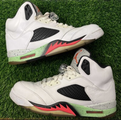 Nike Air Jordan 5 V Retro Pro Stars White Poison Size 10.5