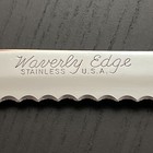 Vintage 8" Waverly Edge Stainless U.S.A.Bread Knife — photo 4