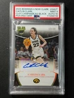 CAITLIN CLARK PSA 9 2024 BOWMAN U NOW CLGT CAMPAIGN ROOKIE BLACK AUTO RC 12/22