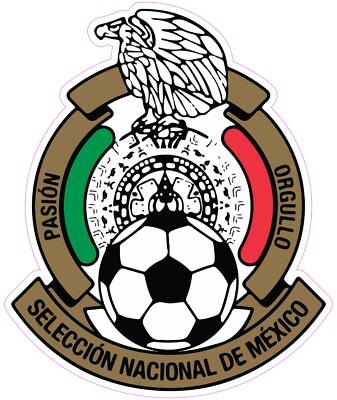 (NOT A PATCH) Mexico National Soccer Team Logo HTV Heat Transfer Vinyl Iron On