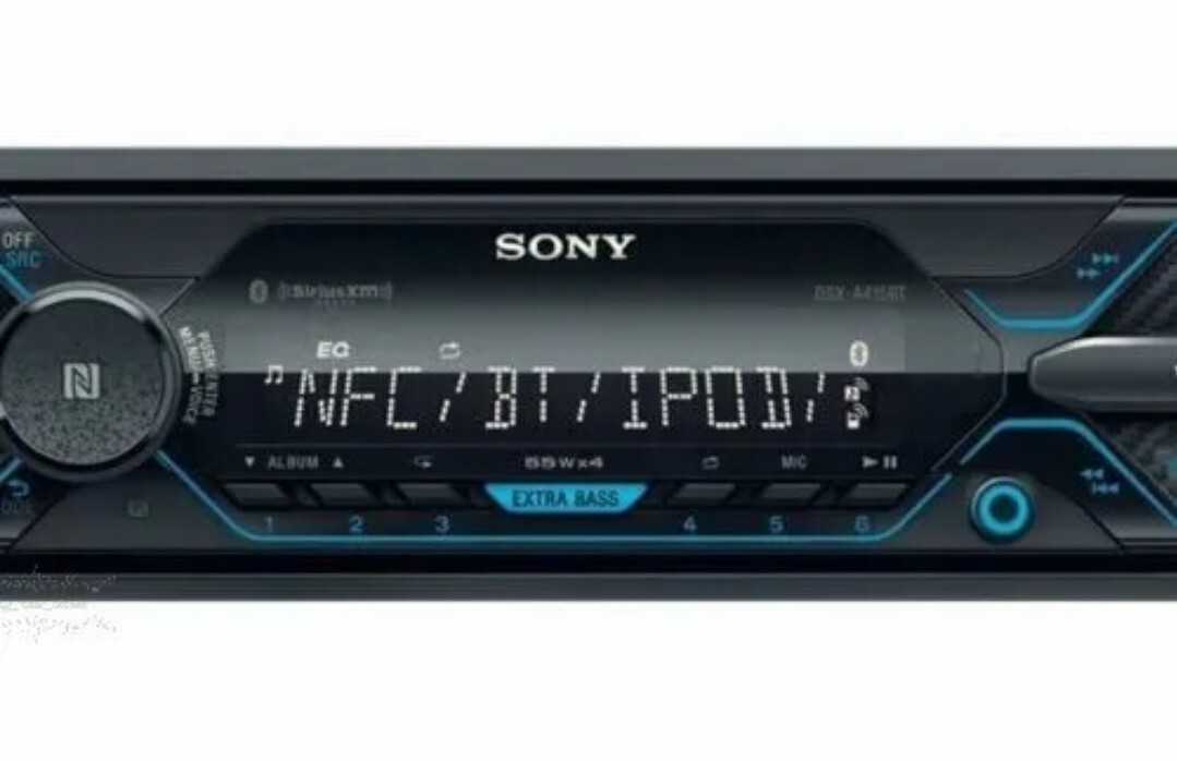 Sony Bluetooth Car Stereo Receiver DSXA415BT Audio System Single DIN