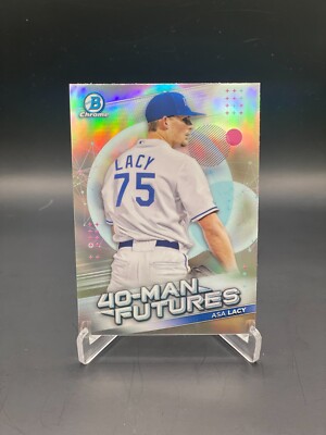 MLBカード ASA LACY 99シリ 2021 Bowman Chrome Asa Lacy 40 Man