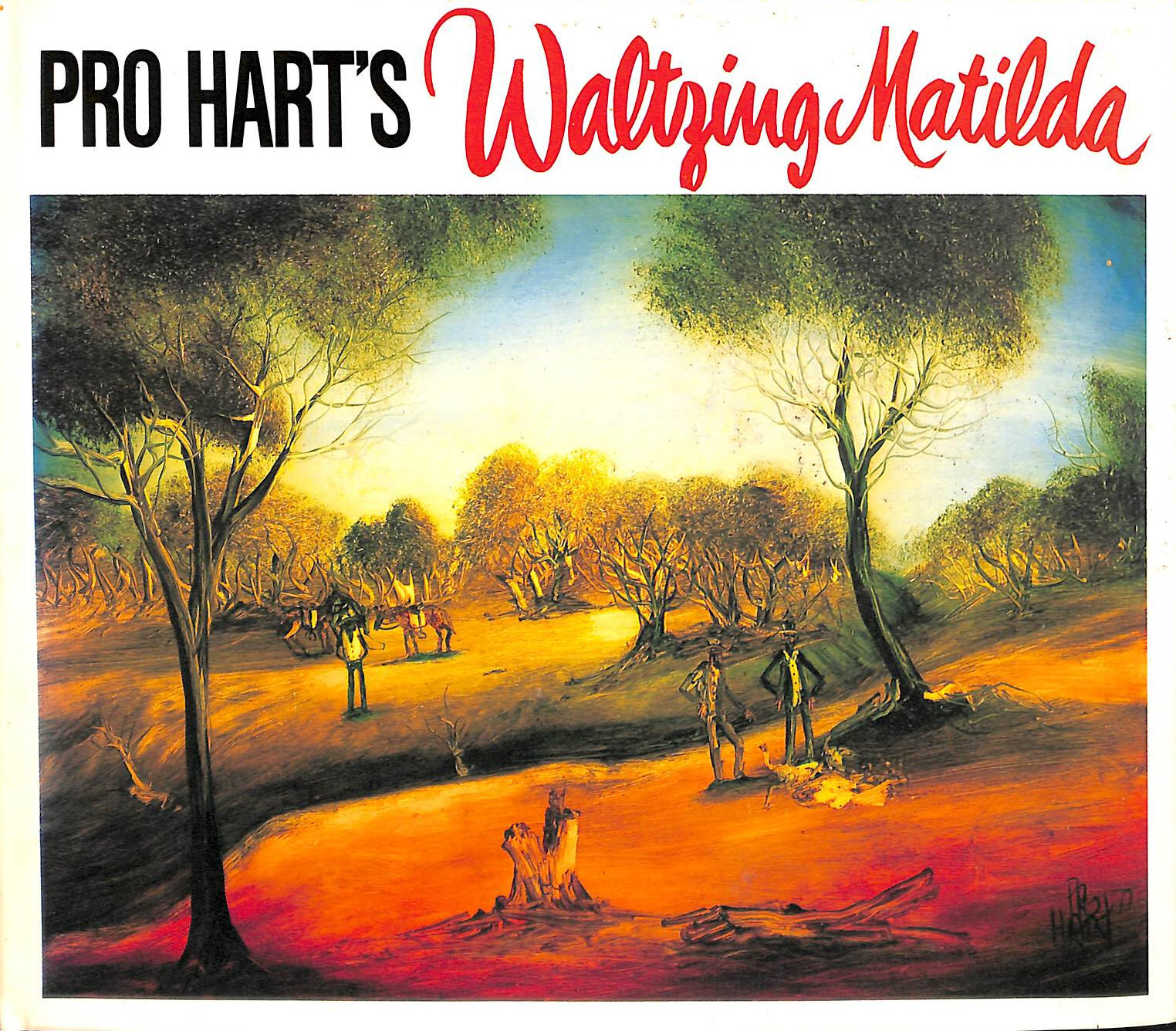 Pro Harts Waltzing Matilda by Pro Hart