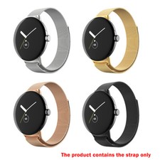 Gold for Pixel Watch - Durable Metal, Stylish for Daily/Work Wear