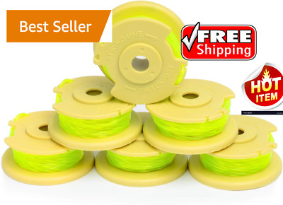6-Pack Weed Eater String Replacement for Ryobi 18V, 24V, and 40V Cordless Trimme