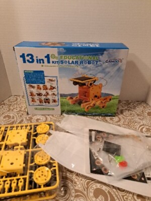 Stem Solar Robot 13 in 1 Educational Building Toy Science DIY Smart Assemble kit