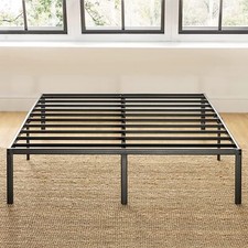 18 Inch Twin/Full/Queen/King Size Metal Bed Frame No Box Spring Needed