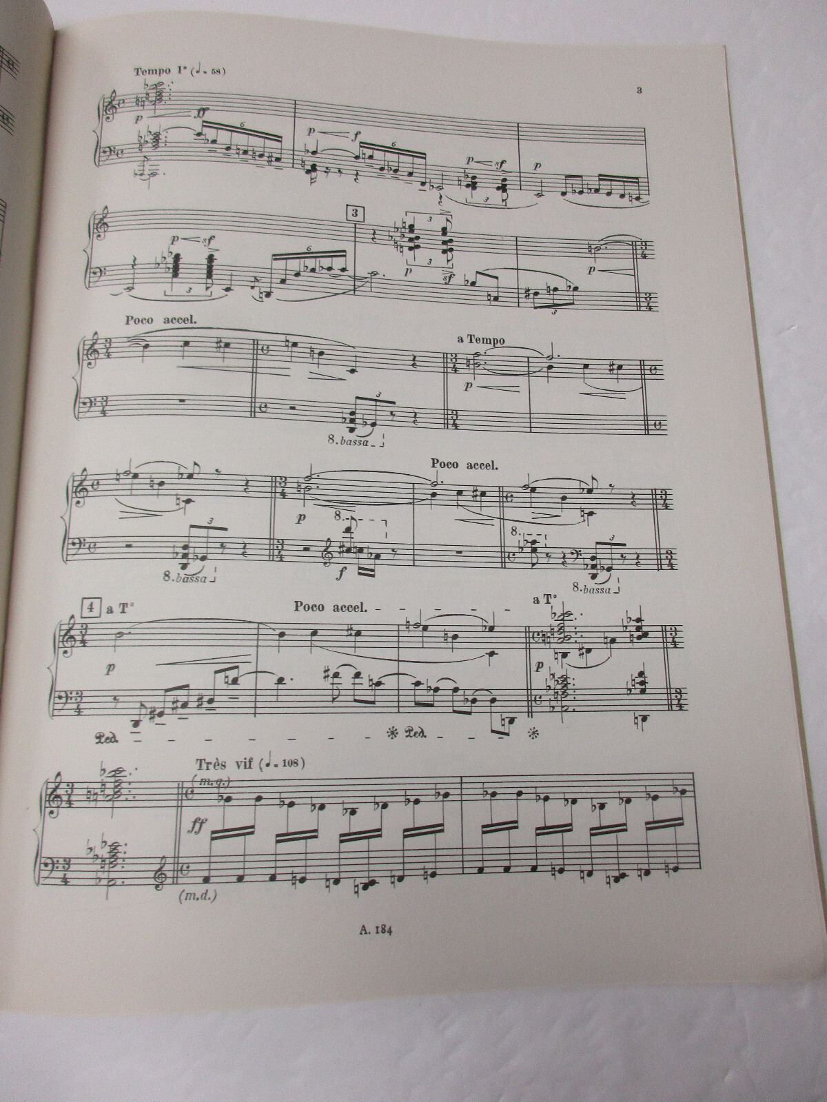 Marius Constant - Ponant 19 per Pianoforte Solo foto 3