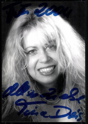 Christina Dais Autogrammkarte Original Signiert ## BC 23840
