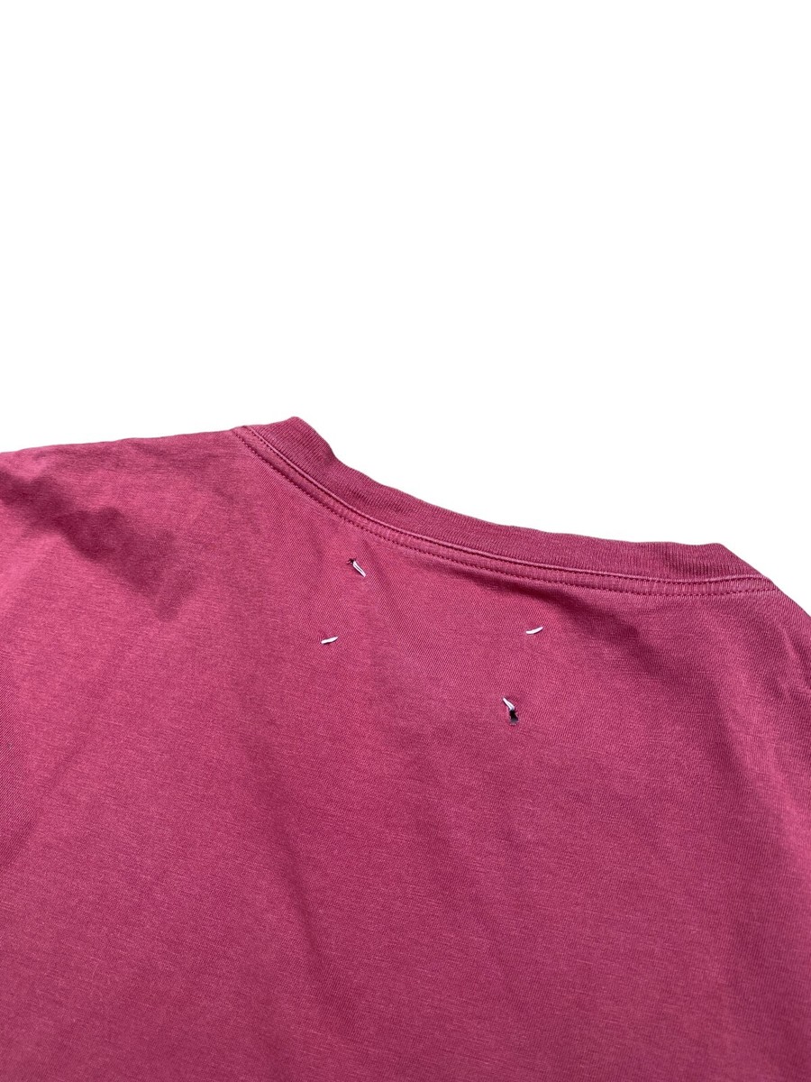 k*p様 メゾンマンタンマルジェラ6　希少 シングルステッチ　REDTシャツ メゾン マルジェラ MAISON MARGIELA Short-sleeved Shirt （Pink