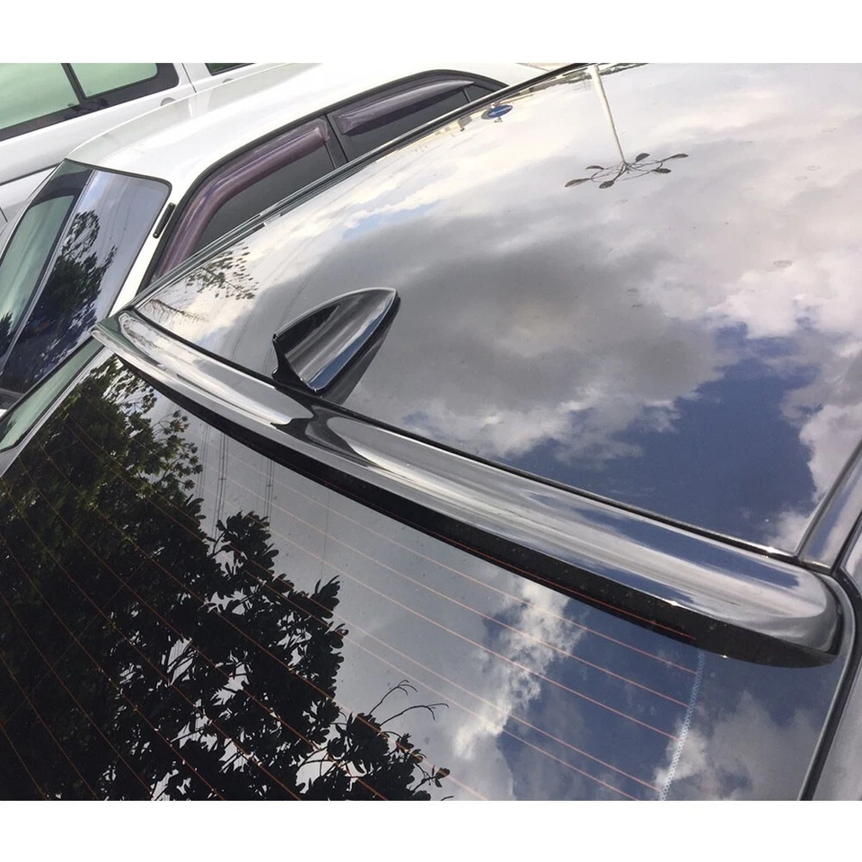 Unpainted BRS Fits FOR Mercedes Benz W208 CLK 2DR Rear Roof Lip Spoiler 98-02 Foto 3 de 4