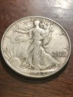 1942 Walking Liberty Half Dollar 90% Silver Very Fine VF