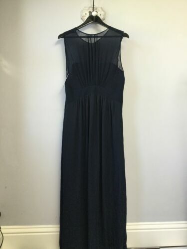 REISS AMELIA STRIPED WHITE POLKA DOT HALTER MAXI DRESS in NAVY BLUE | eBay UK REISS AMELIA STRIPED WHITE POLKA DOT HALTER MAXI DRESS in NAVY BLUE | eBay UK