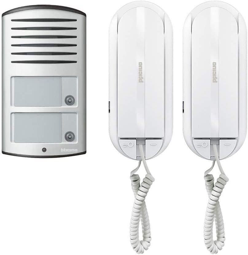 Kit Citofono Audio Bifamiliare 2 Fili Sprint L2 Linea 2000 Bticino 366821