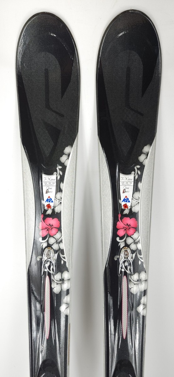 K2 One Luv T-Nine 167cm Skis w/ Marker L-Tech 11.0 Ti Bindings | eBay