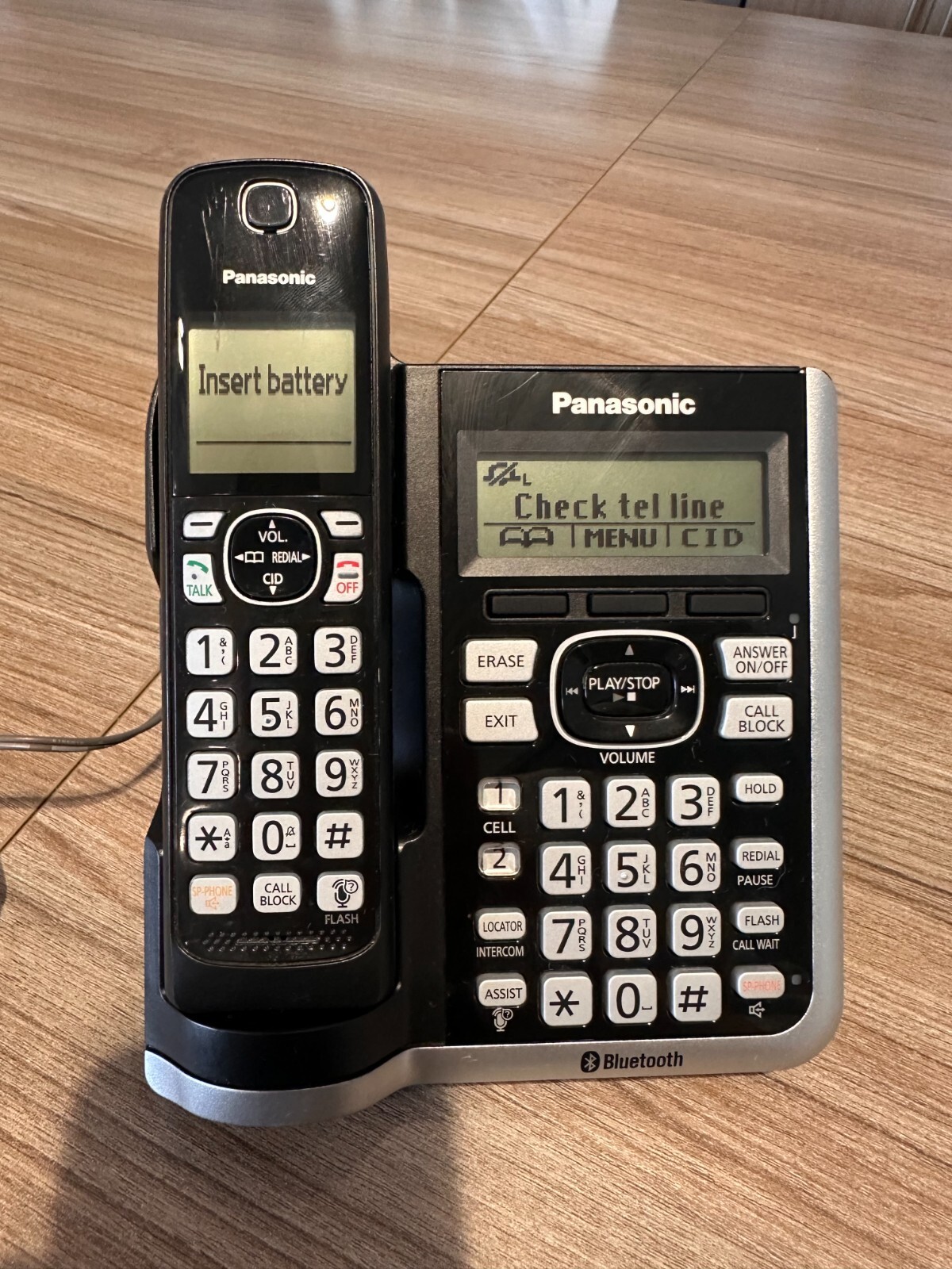 Panasonic KXTGF570 S Cordless Phone Digital Answering Machine w