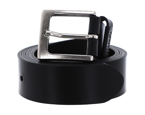 BELT UOMO: Cintura in pelle in Nero
