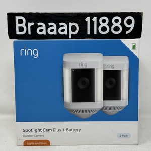 Ring Spotlight Cam Plus Battery 2 Pack | eBay