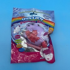 PURPLE UNICORN BALLOON BALL Blow Up Party Favor Gift Toy Summer Fun