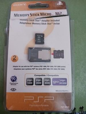Sony Memory Stick Micro M2 2GB For Use With PSP Systems 